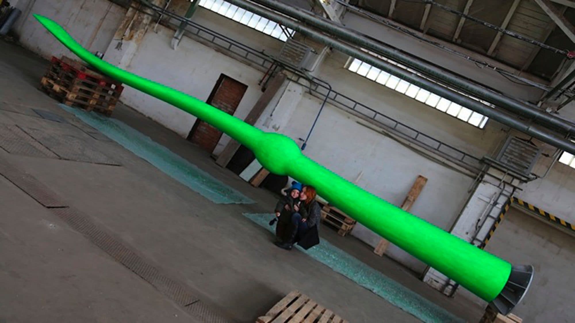 Green Life, vznik díla – snímek 18 z autorovy prezentace Praha – Perth