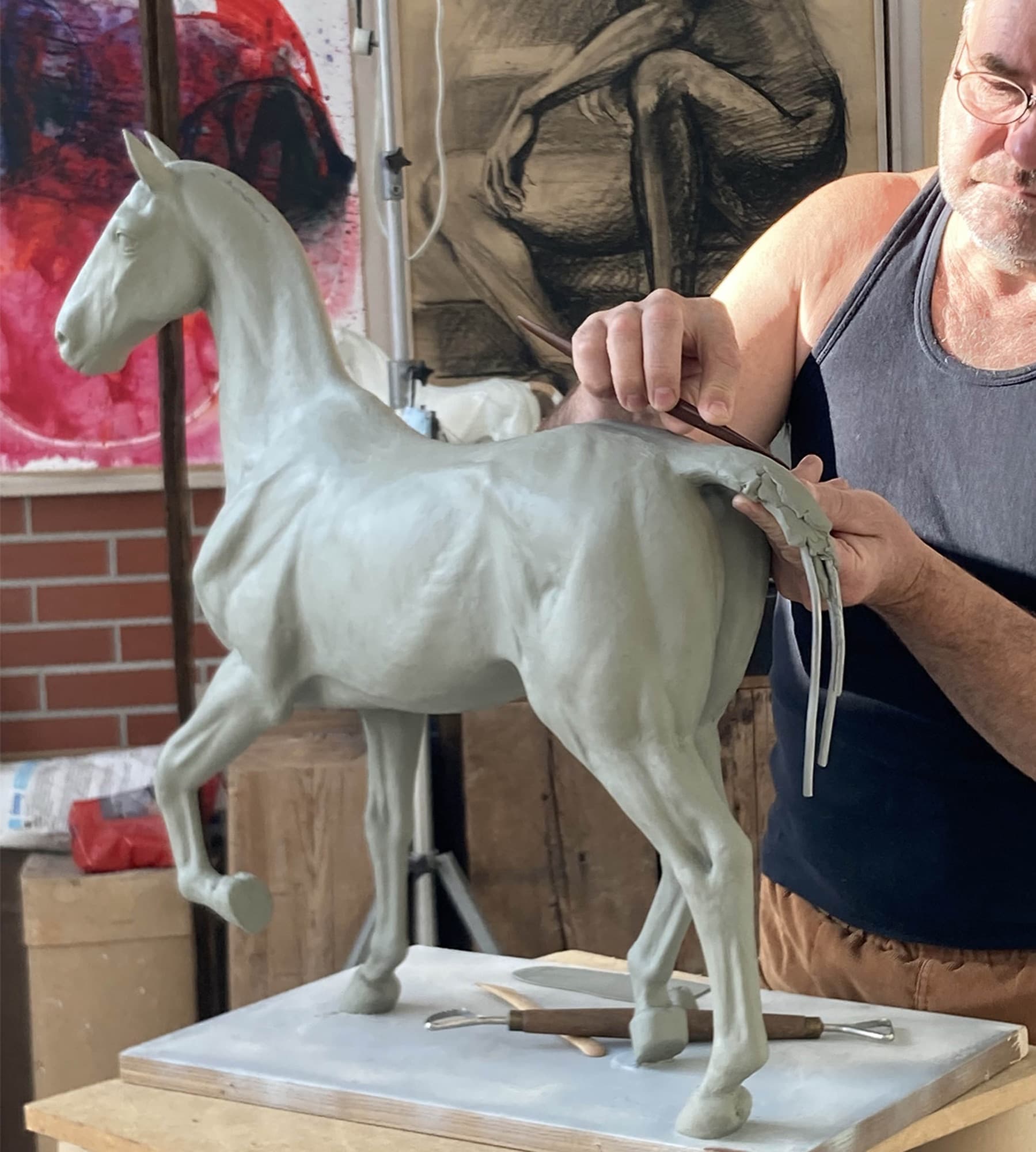 White Horse — vznik díla